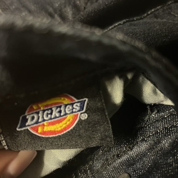DICKIES Men’s Size 31 Black Skinny Jeans with Faded Dusted White Design NWOT $ - Picture 7 of 16
